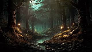 Background video Free | Forest with candles | Live wallpaper | #nocopyright #wallpaper #free