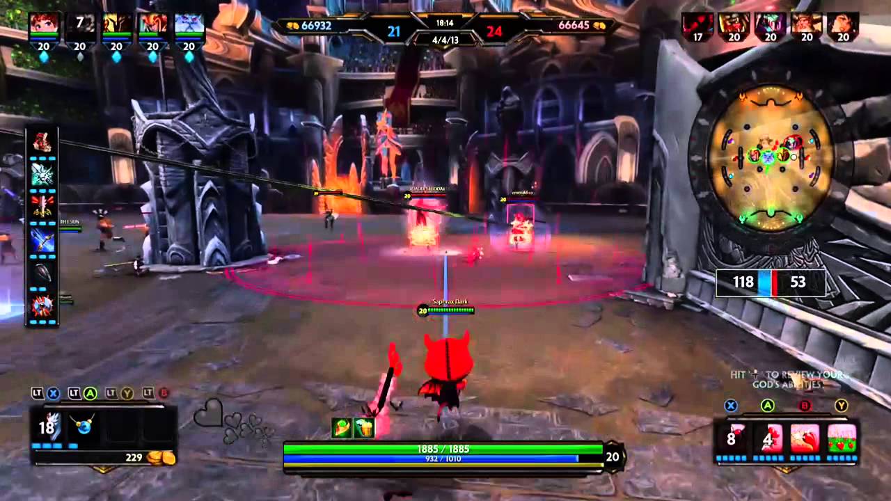 SMITE Xbox One Arena Gameplay