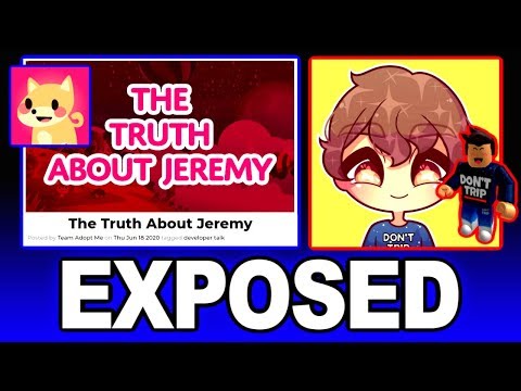 Adopt Me EXPOSES Roblox YouTuber Jeremy