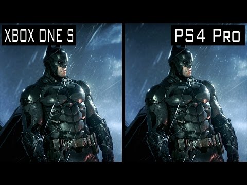 Henholdsvis rack barm Batman Arkham Knight PS4 Pro vs Xbox One s Graphics Comparison - YouTube