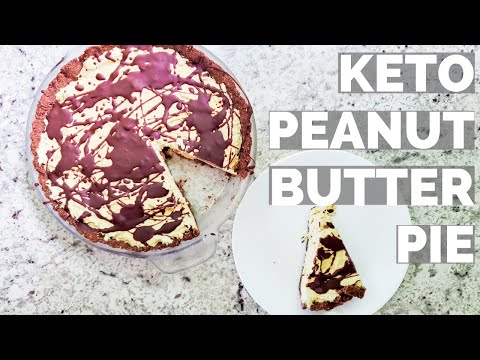 KETO PEANUT BUTTER PIE | Low Carb Dessert