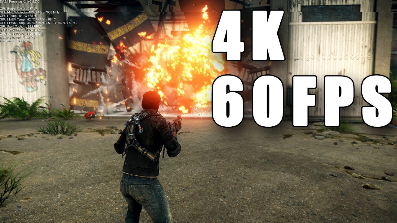 Just Cause 4 - 4K 60FPS Gaming - EVGA GeForce RTX 2080 Ti FTW3 ULTRA