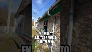 25.000€ | EN 1 MINUTO, casita de pueblo con terreno en Asturias. VISTAS INCREÍBLES!!
