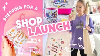 STUDIO VLOG | A New Collection \& Prepping for a Shop Launch
