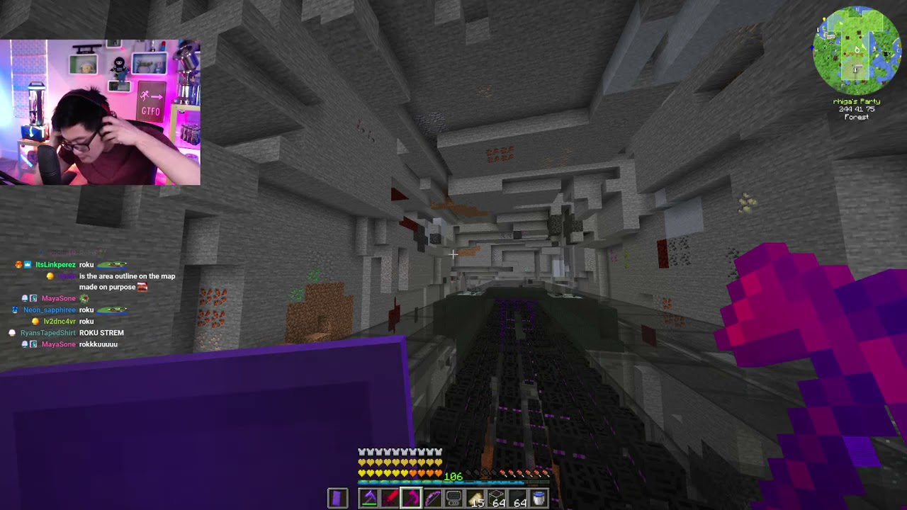 Roku and Marley on Ryan Higa's stream widepeepoHappy