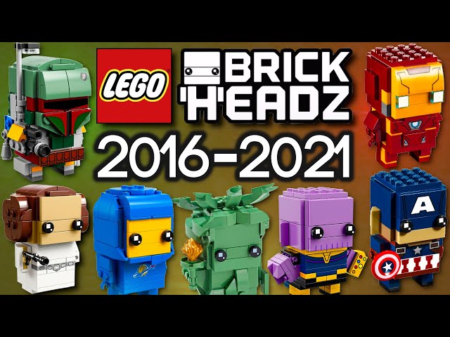 LEGO BrickHeadz Set EVER 2016-2021 - YouTube
