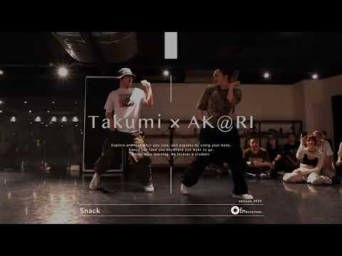 Takumi × AK@RI " Snack (ft. Kida Kudz) / Ms Banks " Dance Studio SHIBUYA SCRAMBLE