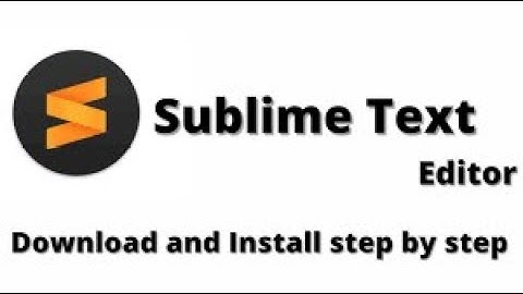 "🚀 Ultimate Guide: Install Sublime Text 4 on Windows 10/11 + LIVE HTML Demo! 💻✨"
