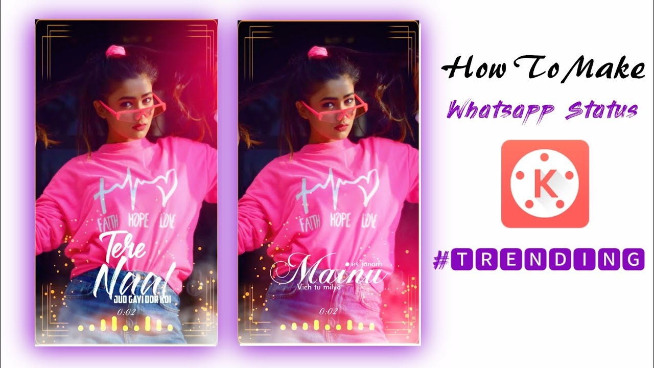 New WhatsApp Status Editing Kinemaster | Bass Effect | Full Screen Status Tutorial 2020 | CND Tech