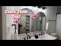 This 2-Pack Mirror Set Made My Bathroom Look Luxurious
