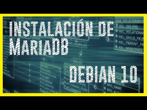 APRENDE a INSTALAR y SECURIZAR MariaDB en DEBIAN 10