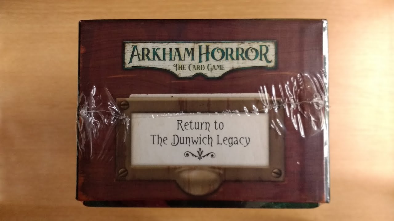 arkham horror the card game return to the dunwich legacy Mini Guide to SPOILER FREE for LCG Several months ago Return to the Dunwich Legacy