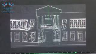 Working on a 3D Mapping project by Water Laser Show