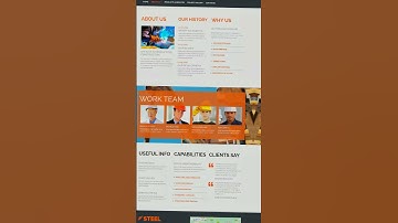 Convert PSD to Elementor multiple - page website. #foryou #elementorpro #viral #wordpress #viral