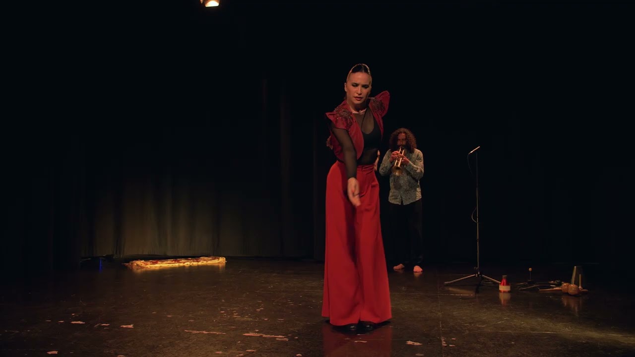 Aitana Rousseau y Julián Sánchez . Dúo de baile y trompeta