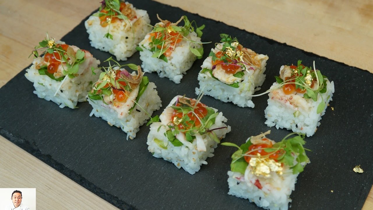 LIVE!! Crawfish Osaka Sushi - How To Make Sushi Series | Hiroyuki Terada - Diaries of a Master Sushi Chef