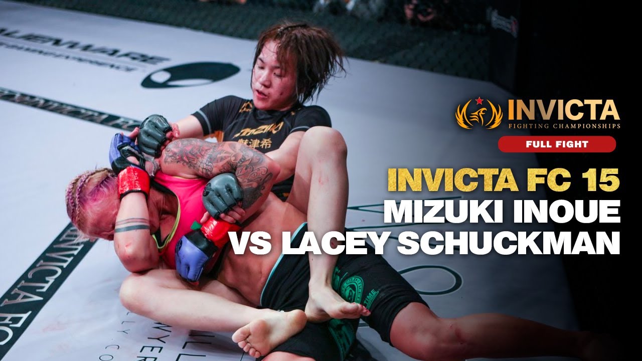 FULL FIGHT: Mizuki Inoue vs Lacey Schuckman - Invicta FC 15 - YouTube