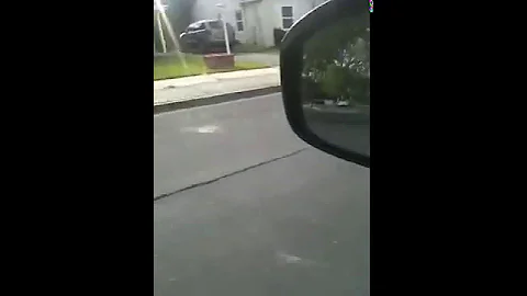 after i ran over a big piece of metal