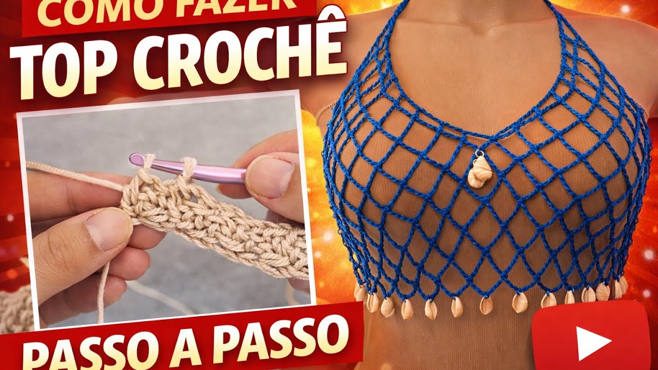 Passo a passo top praia .