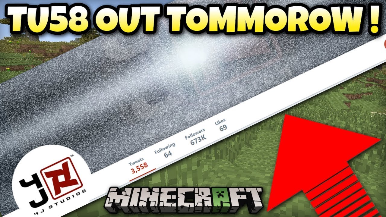Minecraft PS4 - TU58 COMING OUT TOMMOROW ! Xbox / PS3 / Switch / Wii U ...