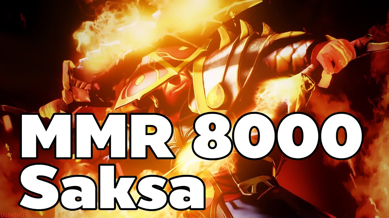Saksa Pro Ember Spirit Rank Game MMR 8000 ( Saksa Gameplay ) - Dota2