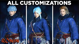 All Character's Customization - Rise Of The Ronin