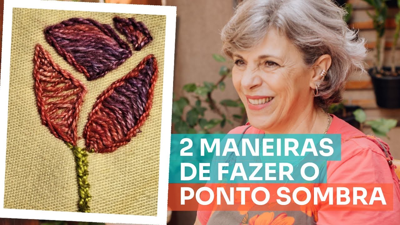 DUAS MANEIRAS DE FAZER O PONTO SOMBRA