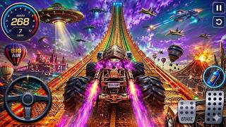 💥 Monster Truck Mega Ramp - Madness | Extreme Racing GT Car Driving - Android Gameplay  screenshot 1