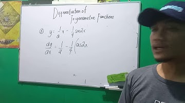 Differential Calculus - Differentiation of Trigonometric Functions