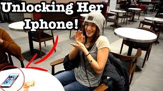 Unlocking Strangers Iphone Magic Trick! | Mentalism