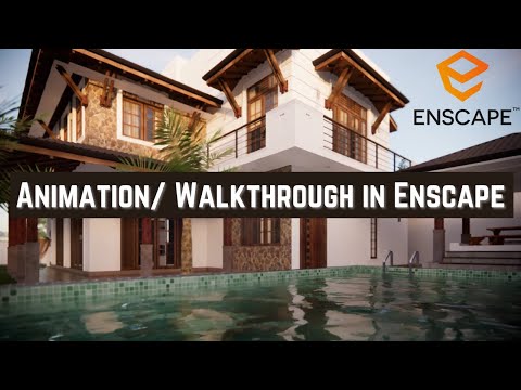 Enscape Tutorial For Beginners | Make Animation In Enscape With SketchUp