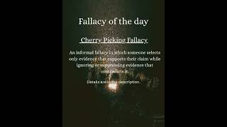 #Fallacy of the #day #post #youtube #shorts #reels #2026 #feed #March #logicalreasoning