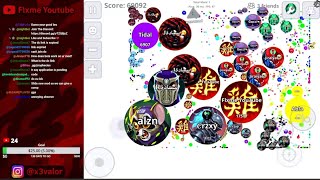 Agar.io Mobile Destruction ! Flame YouTube Best Moments, 16x 50k Linesplit Pre