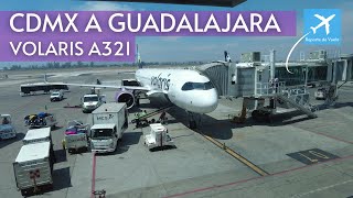 Reporte de Vuelo: Volando a Guadalajara con Volaris - AICM (MEX) a Guadalajara (GDL) VOI 144