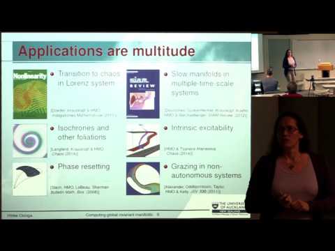 CAM Colloquium - Hinke Osinga: Computing Global Invariant Manifolds: Techniques and Applications