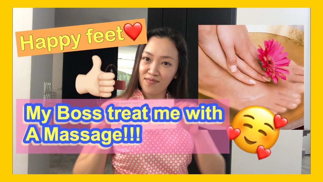 A treat from my boss! Massage! 💆 - YouTube