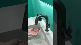 Single-handle swivel basin faucet with. http://xhslink.com.Open Xiaohongshu to view the full post!