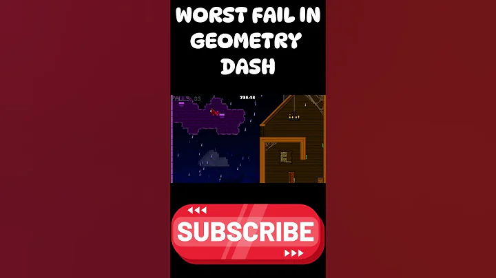 WORST FAIL IN GEOMETRY DASH!!!! #Shorts #geometrydash