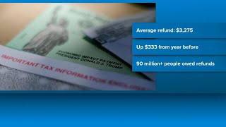 The average tax refund went up this year, IRS says