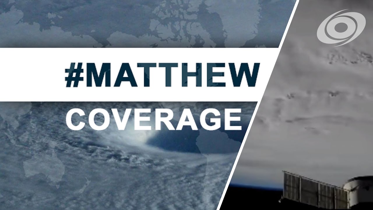 Hurricane Matthew Live Coverage - 10/06/2016, 17:00-18:00 EDT hurricane news video