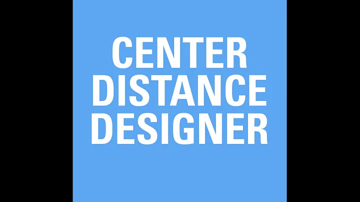 Timing Belts & Pulleys - How to Use our Center Distance Designer Calculator