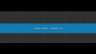 Andante in A by Joseph Haydn Piano Tutorial (Synthesia) ABRSM Piano Grade 5 2019 &amp; 2020