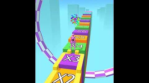 Stack Surf 3D! - Gameplay #shorts