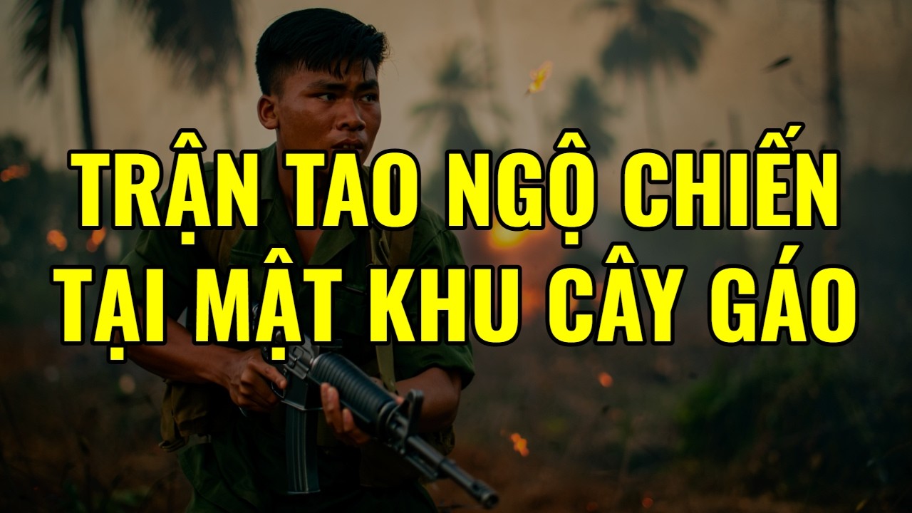 TRẬN TAO NGỘ CHIẾN TẠI MẬT KHU CÂY GÁO | Hồi Ký Miền Nam VN
