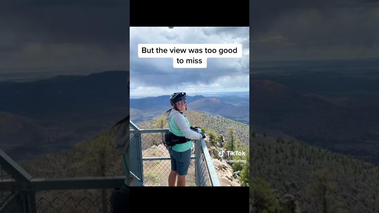 Biking to Arizona’s Coolest Fire Lookout Tower🚨🔥🚵 