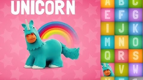 Talking Zoo ABC Teach The Alphabet And Sing  learning of letters from A to Z Plasticine Alphabet