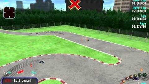 Re-Volt Custom Track Short GP by QJN ,Track View