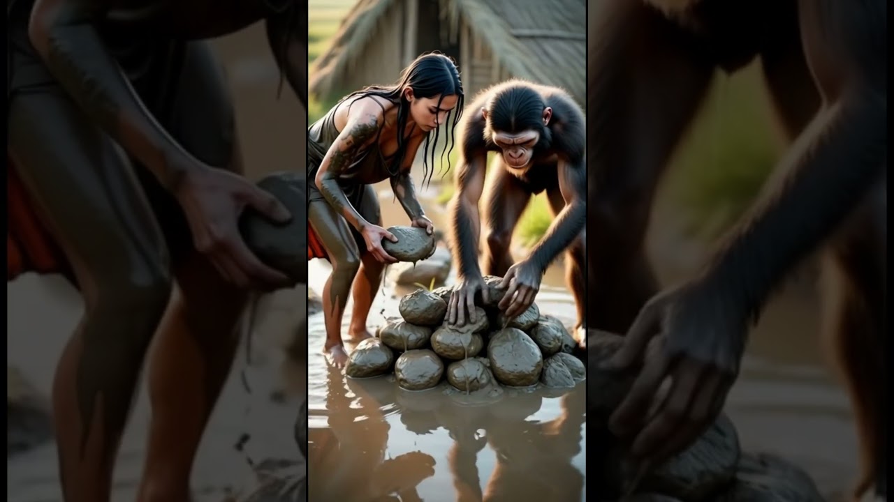 Prehistoric Survival: Storm, Fire & Rebuilding Shelter | Early Humans Documentary