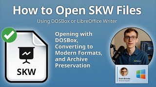 SKW File Format: Open SideKick Write Documents