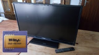 Scrap LED TV for gold recovery.